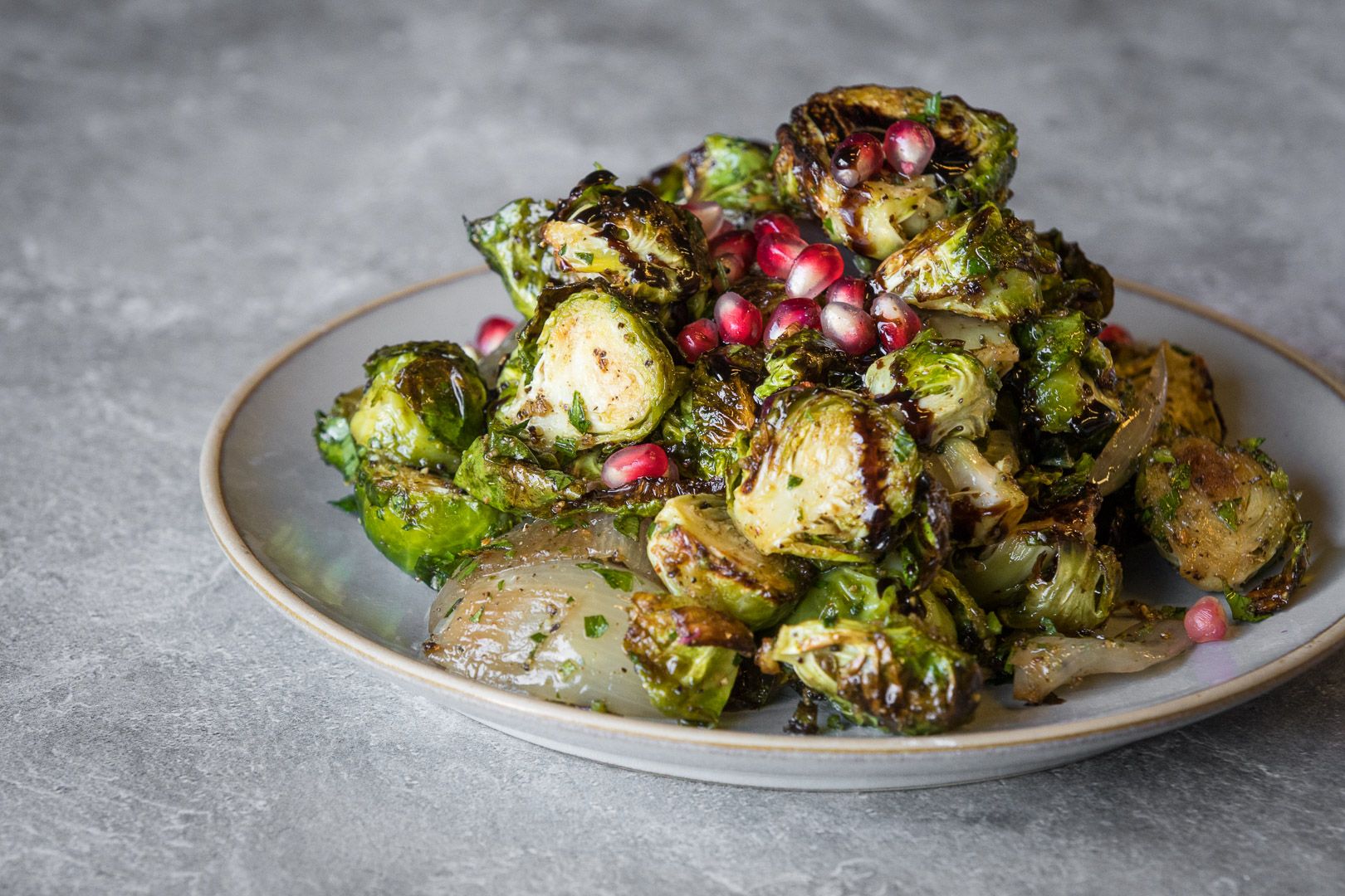 charred brussels sprouts